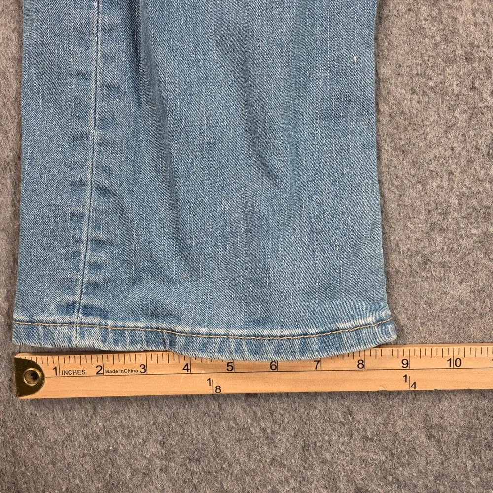 Levis 505 Regular Fit Jeans Mens 36x30 (36x32 tag) Light Wash Straight Leg